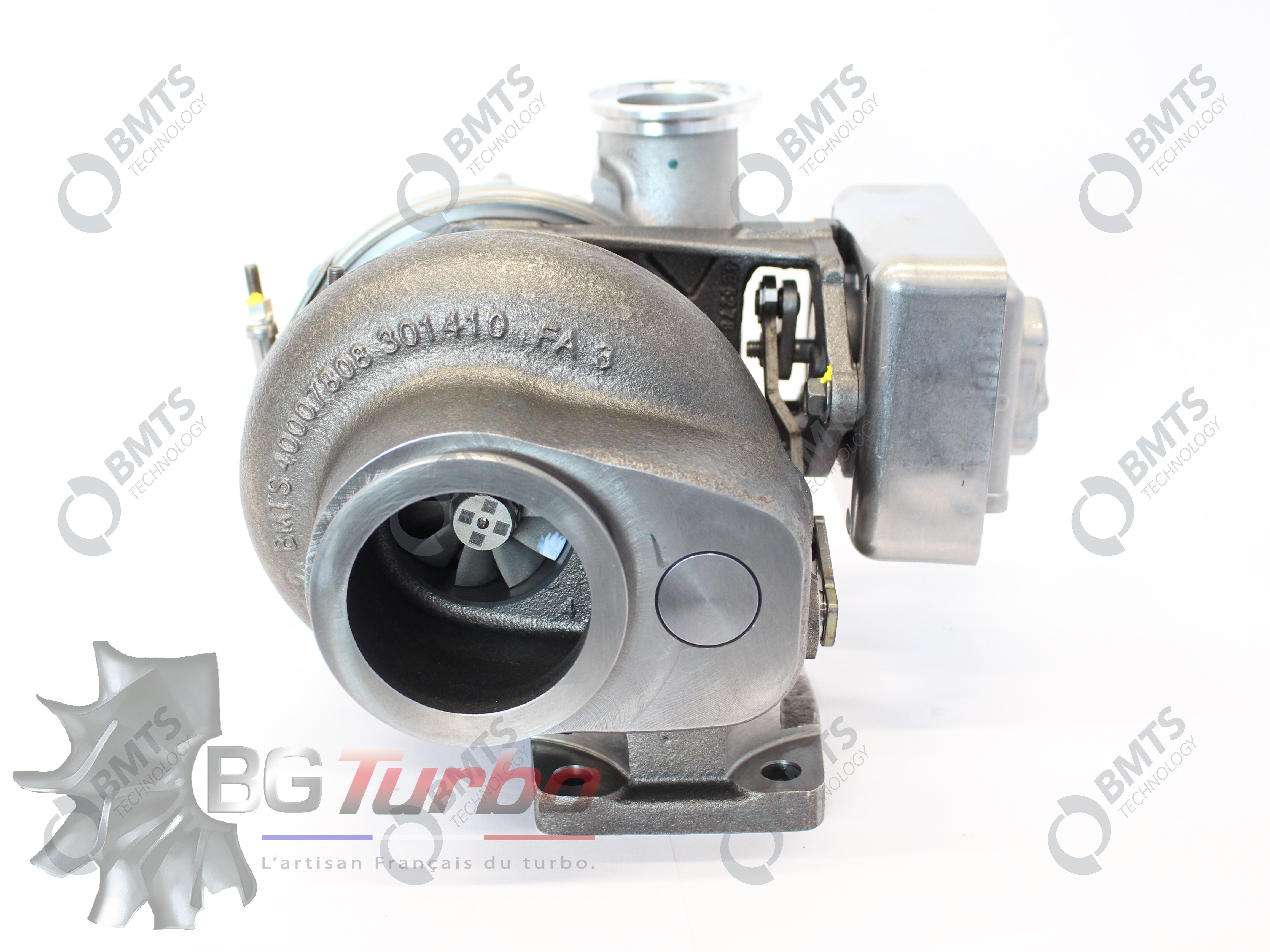 TURBO - NEUF ORIGINE - PL - FENDT: 9490XMassey Ferguson: MF 9540, MF 9560, MF 9380 - 40008614
